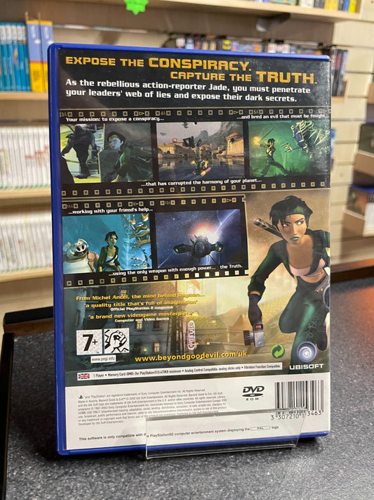 Beyond Good & Evil - Sony Playstation 2 PS2 - Boxed w/Manual