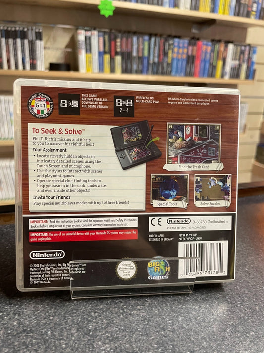 Mystery Case Files: Millionheir - Nintendo DS - Boxed with Manual