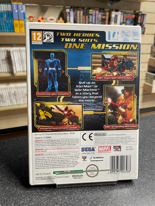 Iron Man 2: The Video Game - Nintendo Wii - Boxed with Manual