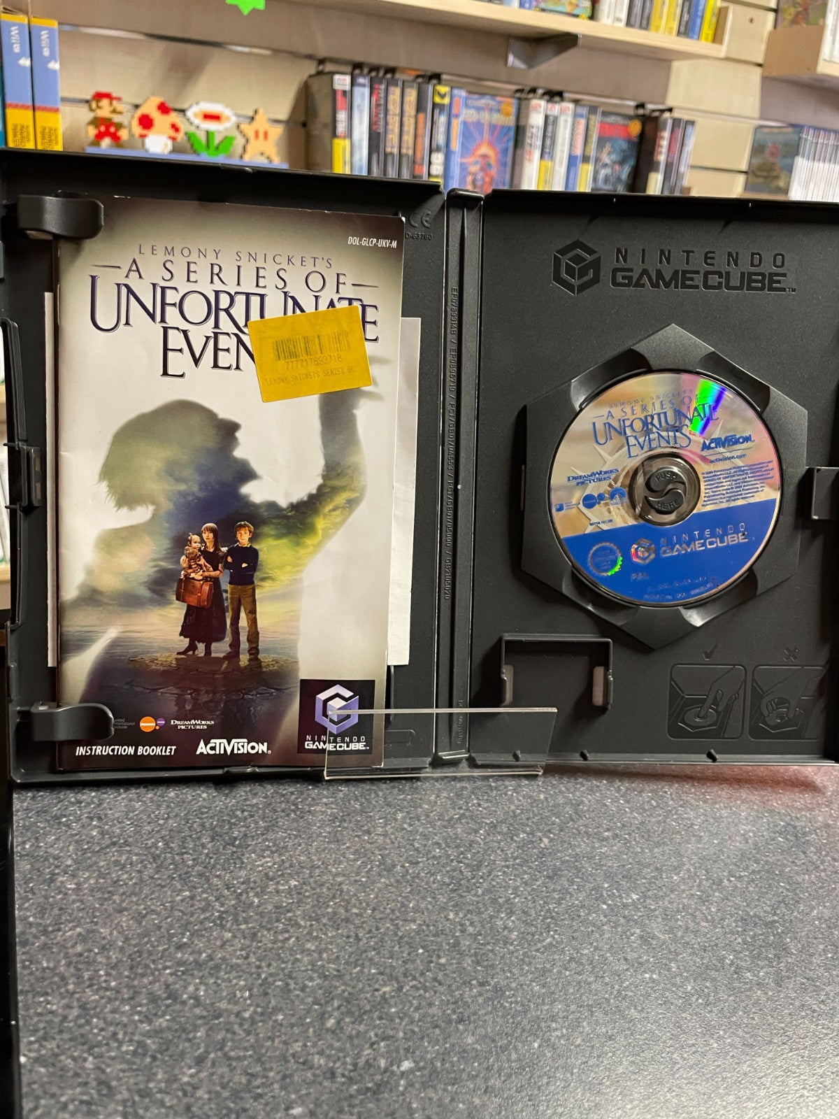 Lemony Snickets: A Series of Unfortunate Events - Nintendo GameCube - W/Manual