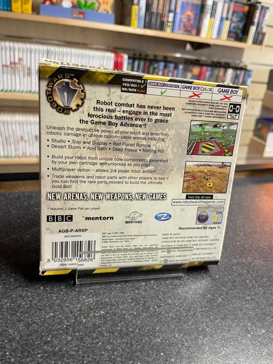 Robot Wars: Extreme Destruction - Nintendo GameBoy Advance - Boxed with Manual