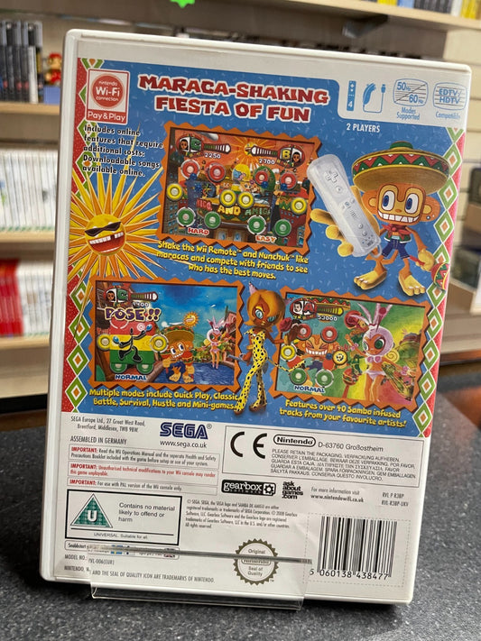 Samba De Amigo - Nintendo Wii - Complete with Manual