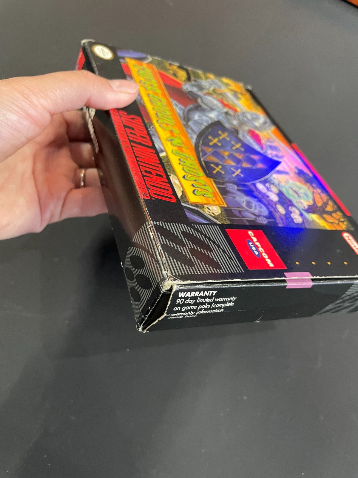 Super Ghouls 'N Ghosts - Nintendo SNES - Boxed & Complete - USA