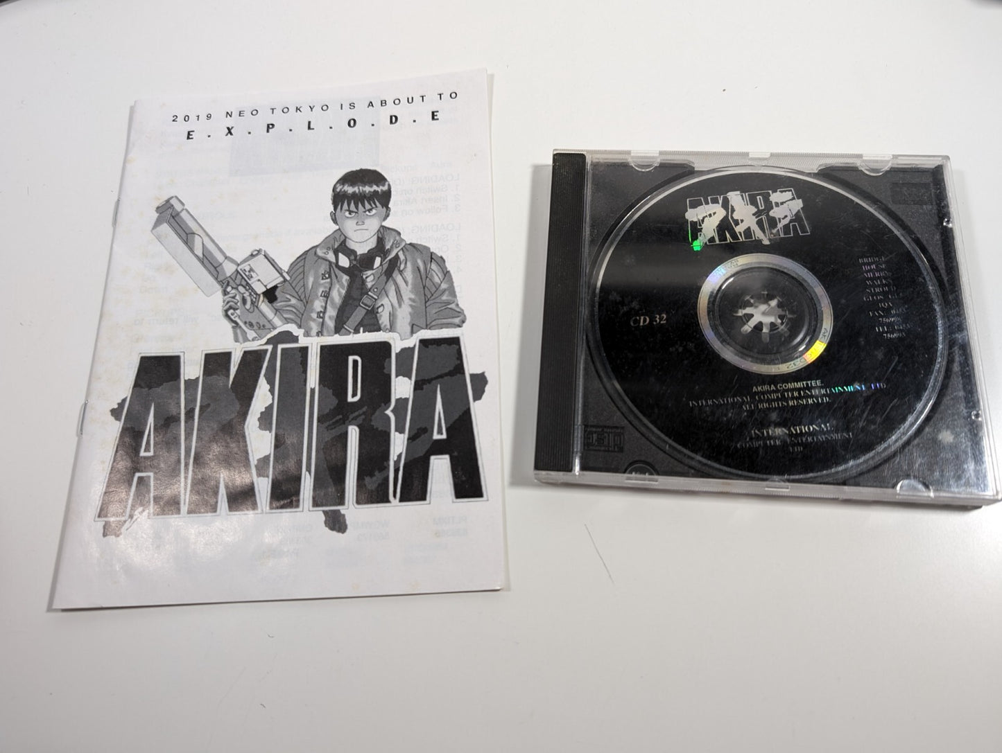 Akira - Commodore Amiga CD32 - Big Box - No T-Shirt