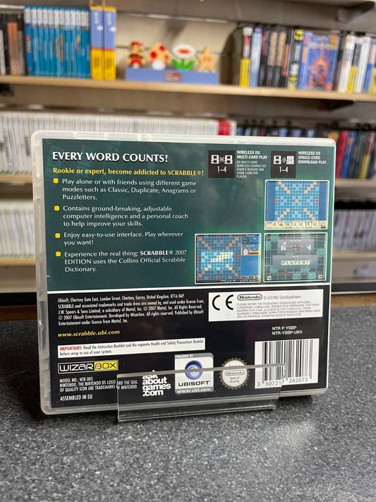 Scrabble Interactive: 2007 Edition - Nintendo DS - Boxed with Manual