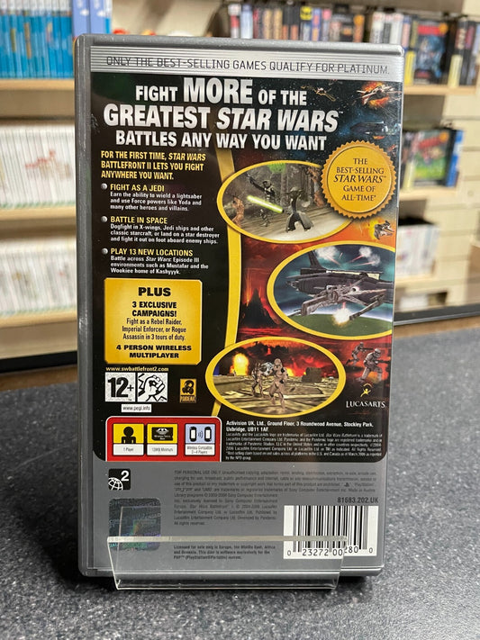 Star Wars: Battlefront 2 II - Sony - PSP - Compete with Manual