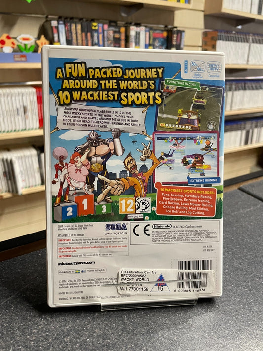 Wacky World of Sports - Nintendo Wii - Boxed with Manual