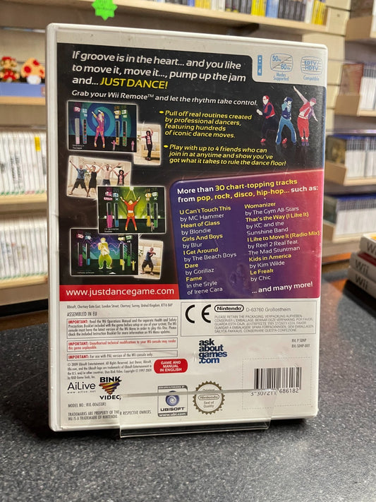 Just Dance - Nintendo Wii - Complete with Manual