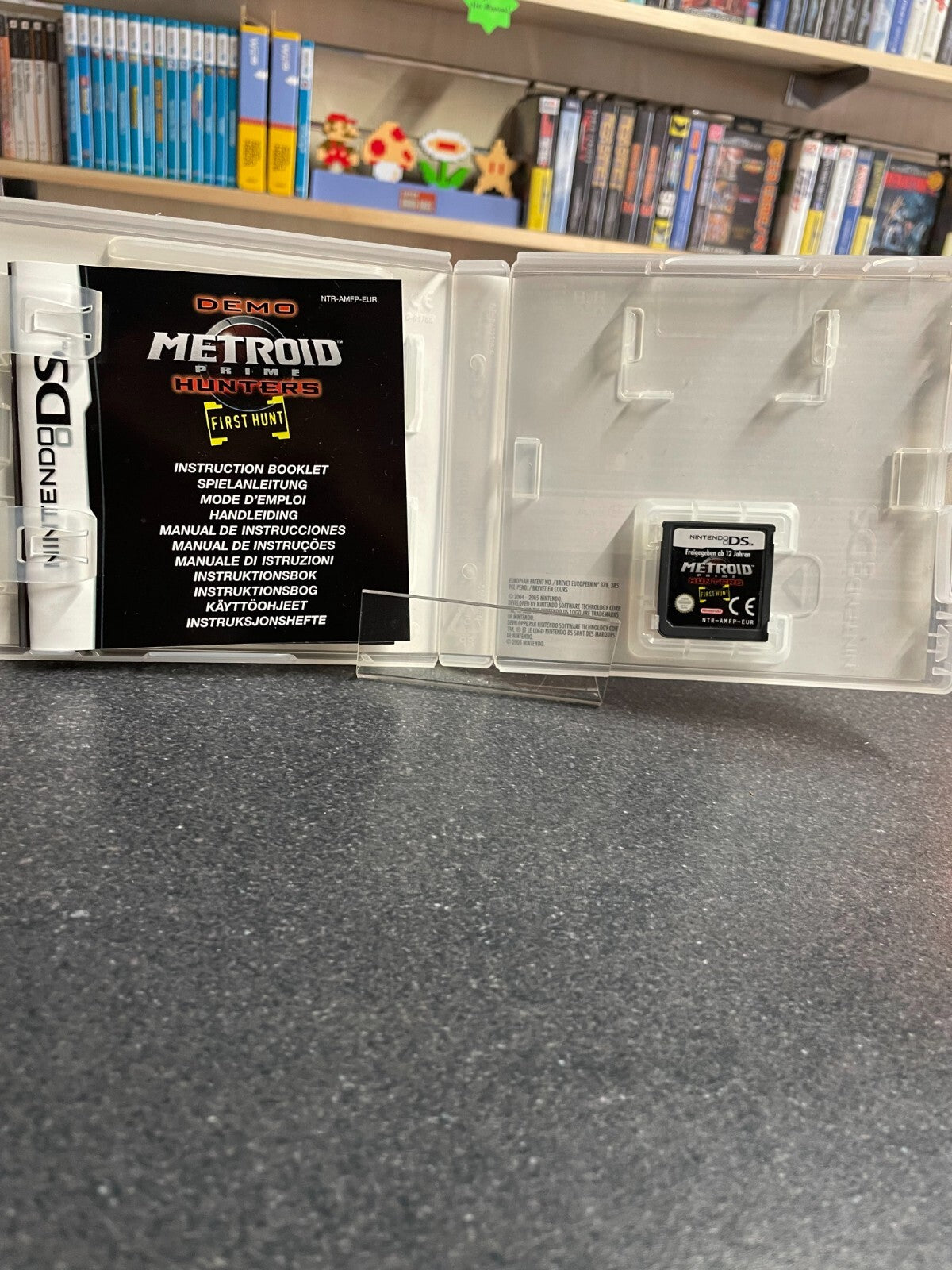 Metroid Prime Hunters - Demo - Nintendo Ds - Boxed with Manual