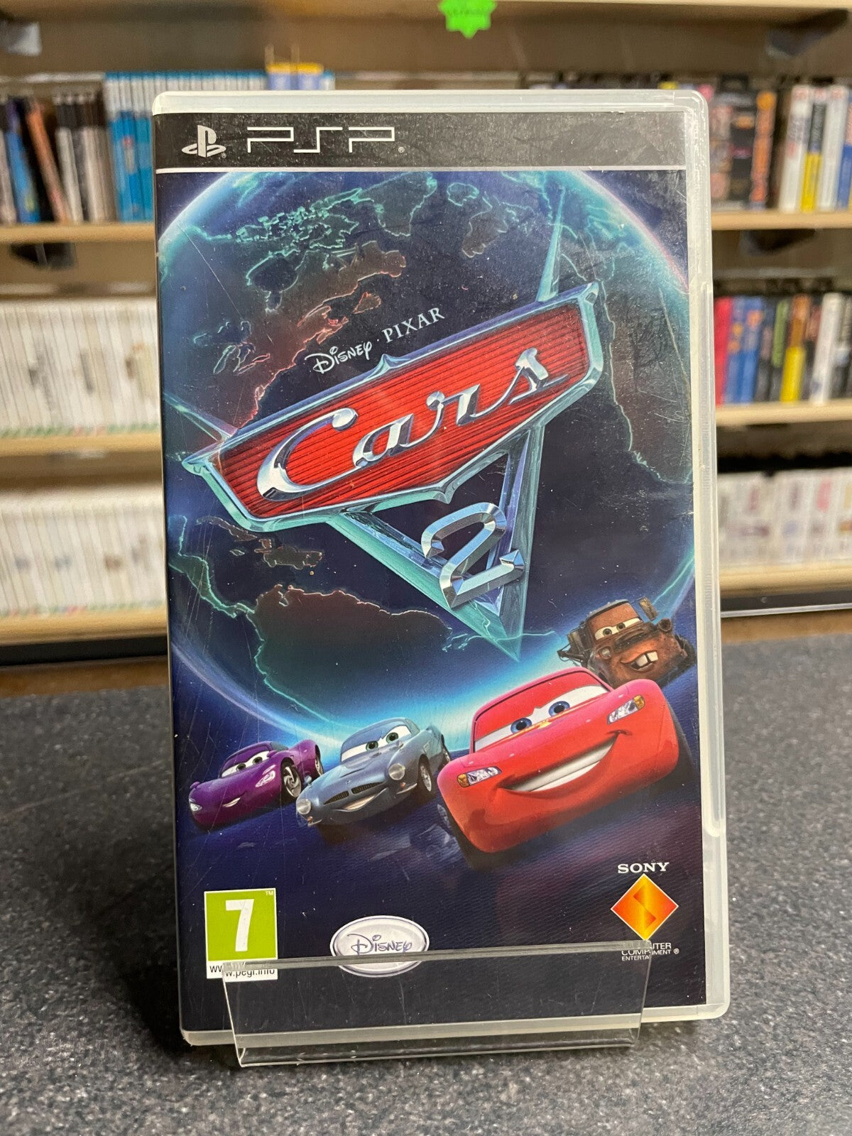 Disney Pixar Cars 2 - Sony - PSP - No Manual