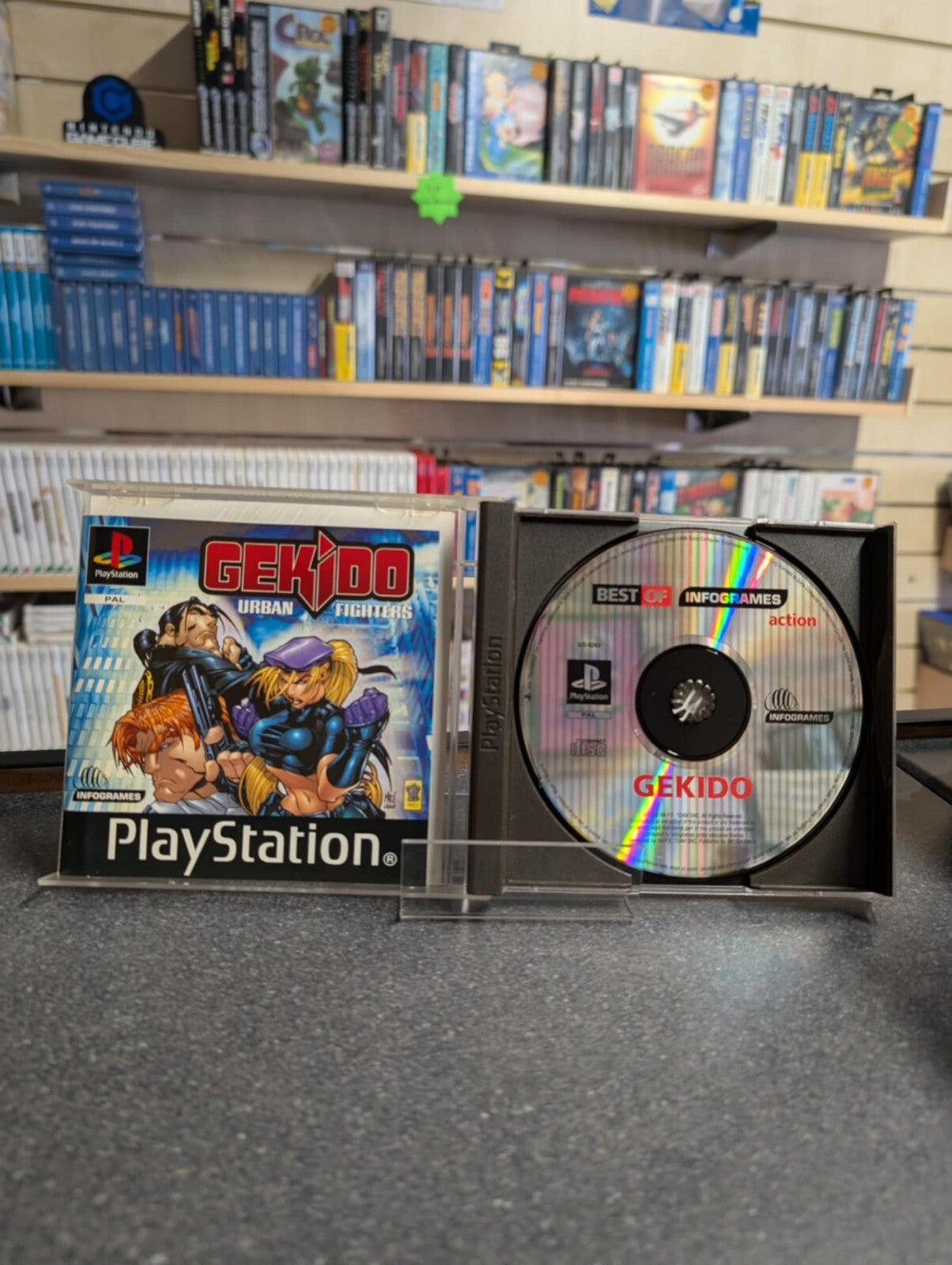 Gekido Urban Fighters - Play station 1 PS1 - Complete with Manual