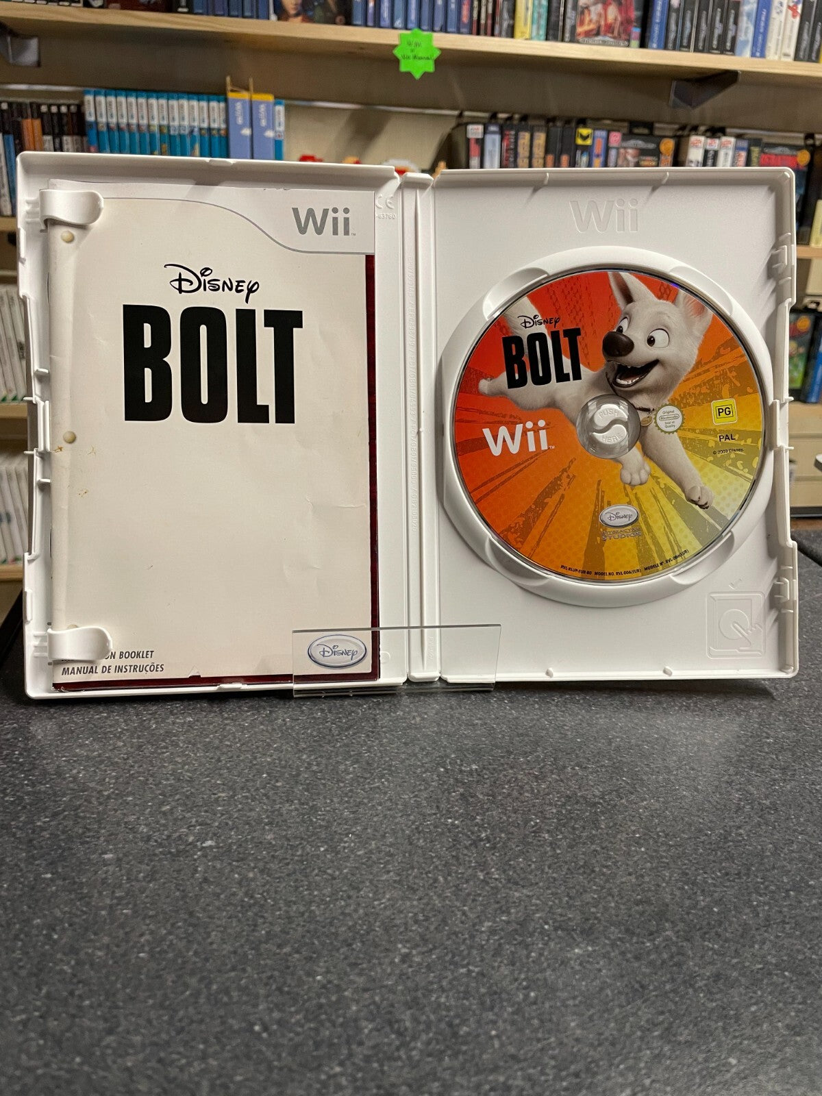 Disney Bolt - Nintendo Wii - Complete with Manual