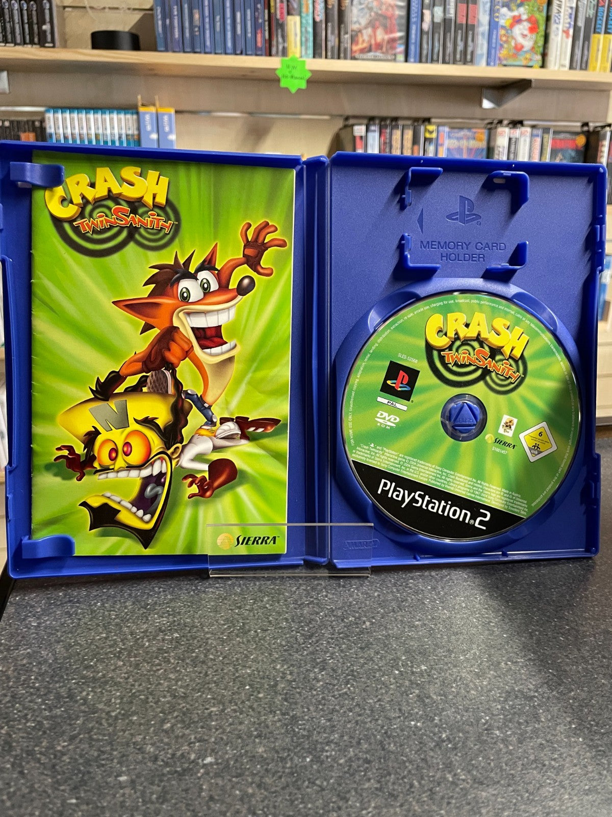 Crash: Twinsanity - Sony Playstation 2 PS2 -Boxed with Manual