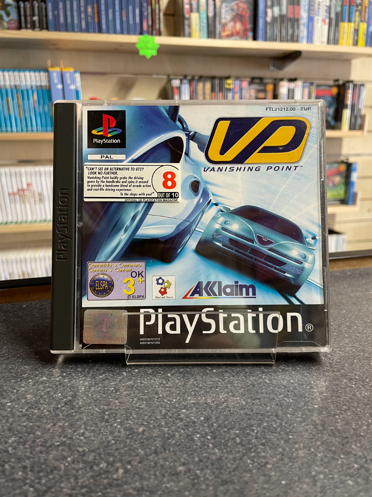 Vanishing Point - Sony Play station 1 PS1 - Complete with Manual