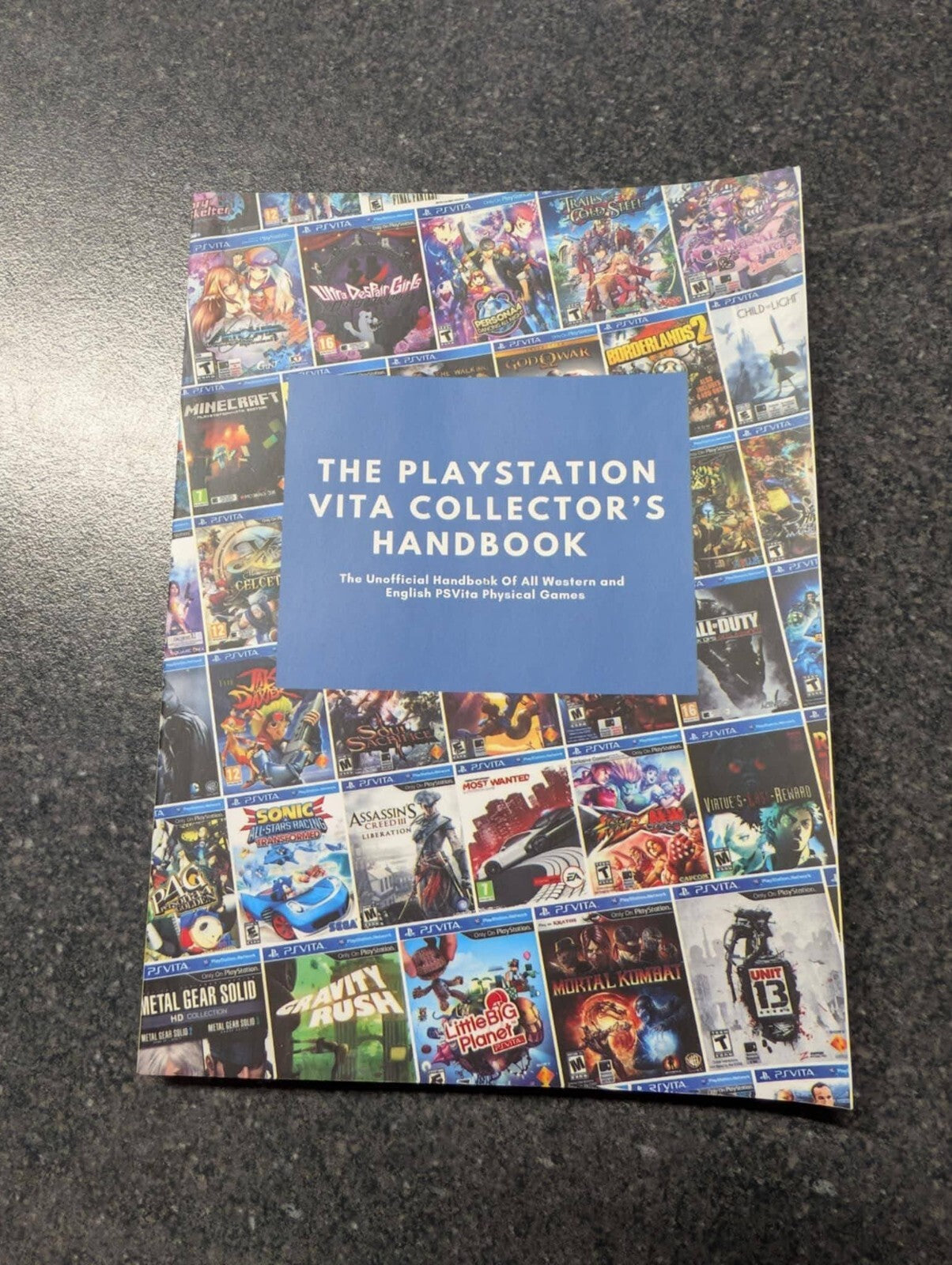 The Playstaion Vita Collector's Handbook -Sony - Playstation - Psvita - Handbook