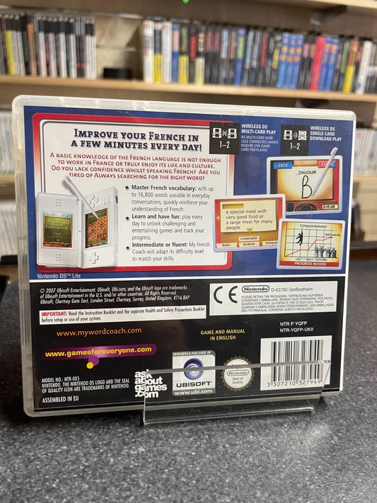 Intermediate My French Coach - Nintendo DS - Boxed with Manual
