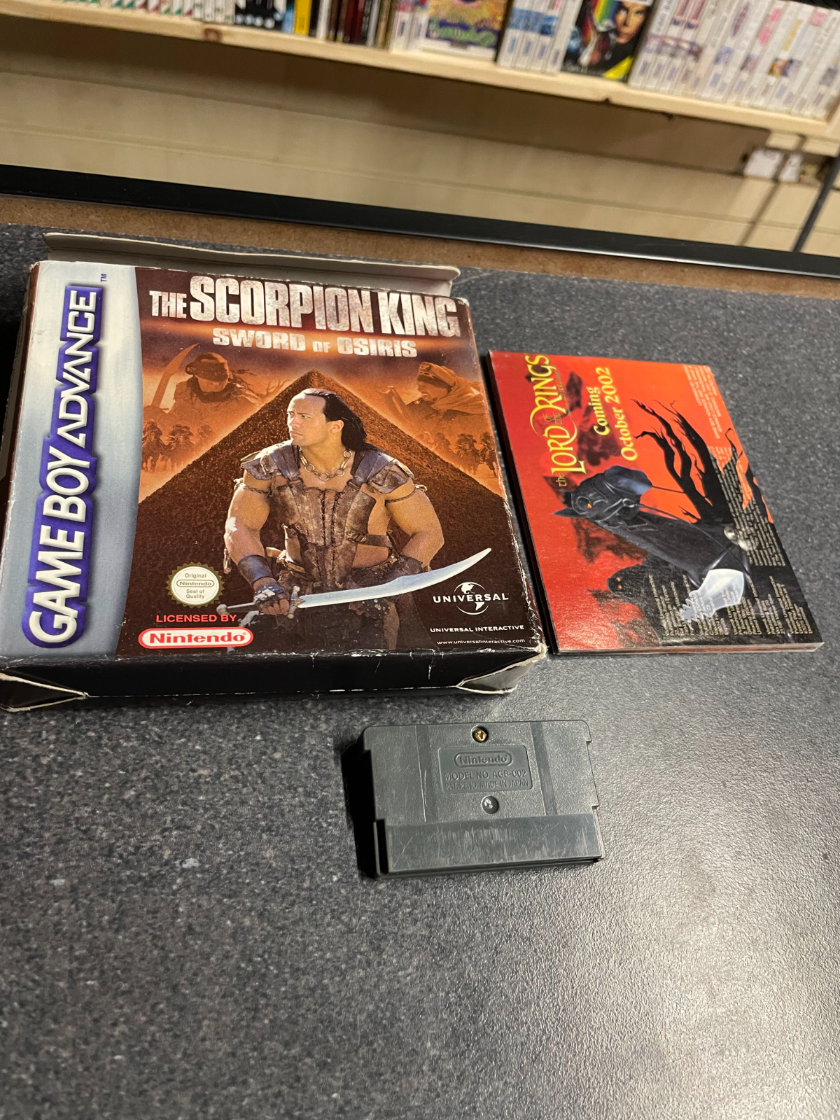The Scorpion King Sword or Osiris - GameBoy Advance - Boxed & Complete