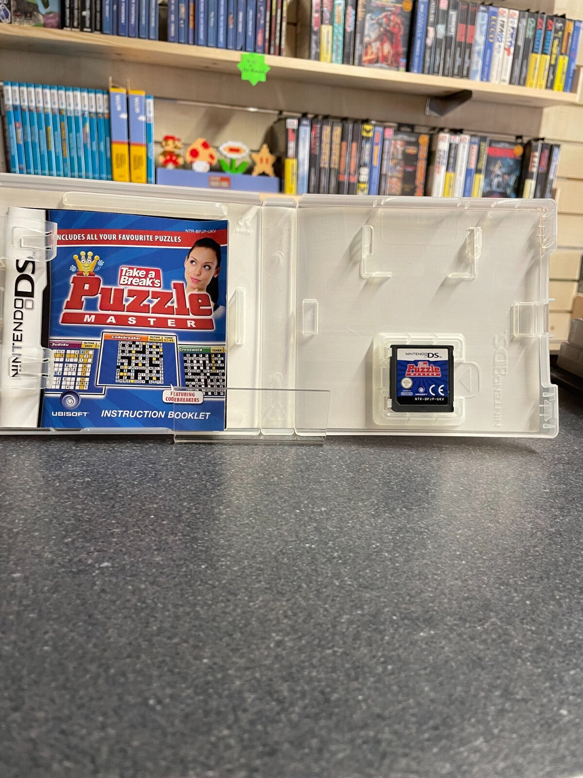 Take a Break's Puzzle Master - Nintendo DS - Compete with Manual