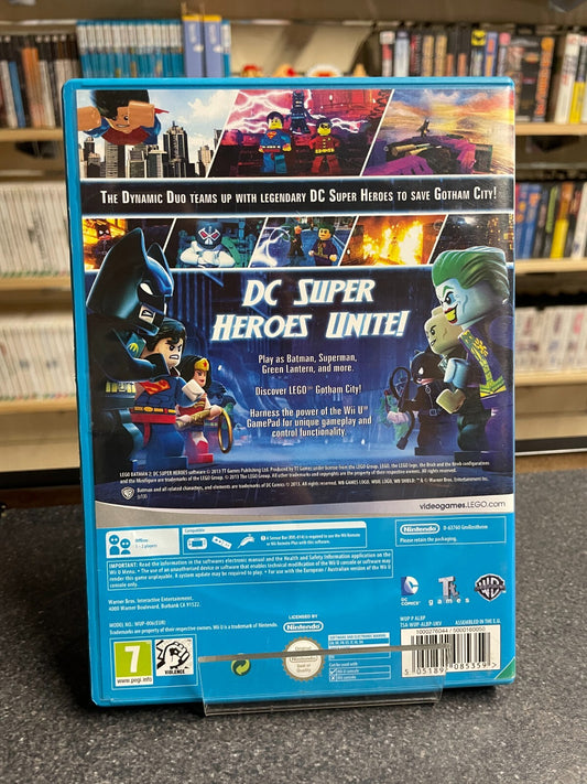 LEGO Batman 2: DC Super Heroes - Nintendo Wii U - Complete with Manual