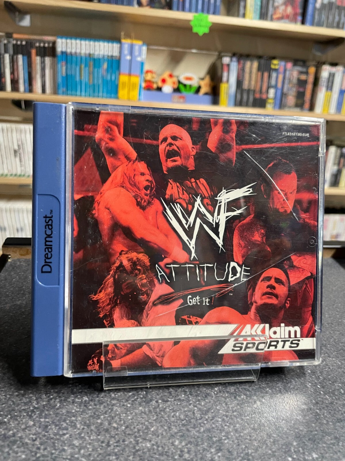 WF Attitude: Get It - SEGA Dreamcast - Complete with Manual