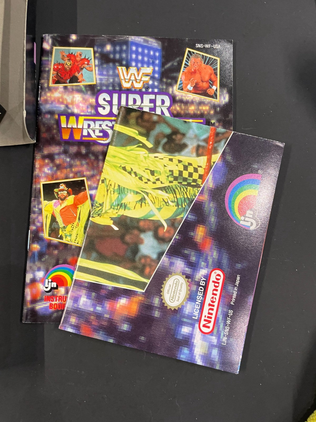 WWF Super Wrestle Mania - SNES - Boxed with Manual + Poster - USA