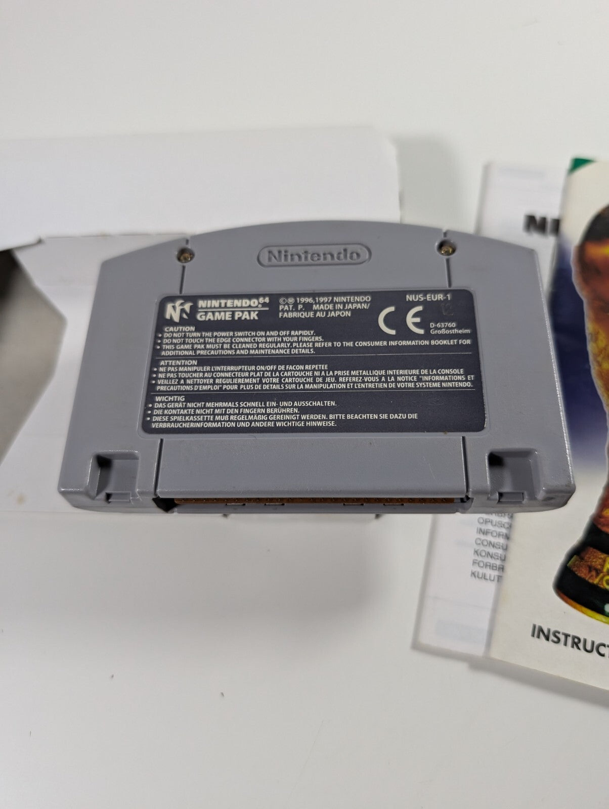 World Cup 98 - Nintendo 64 N64 - Boxed & Complete