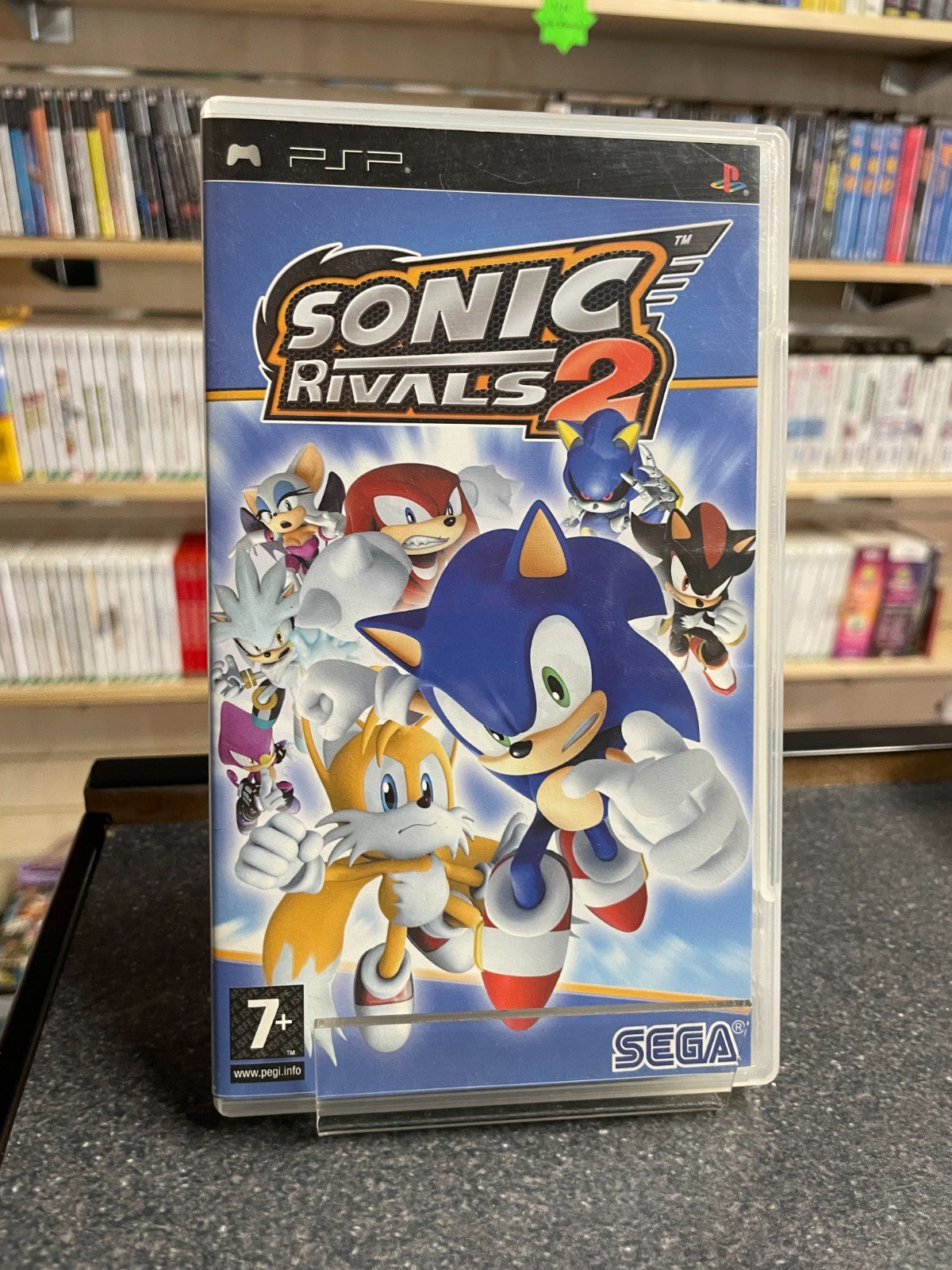 Sonic Rivals 2 - Sony PSP - Boxed with Manual