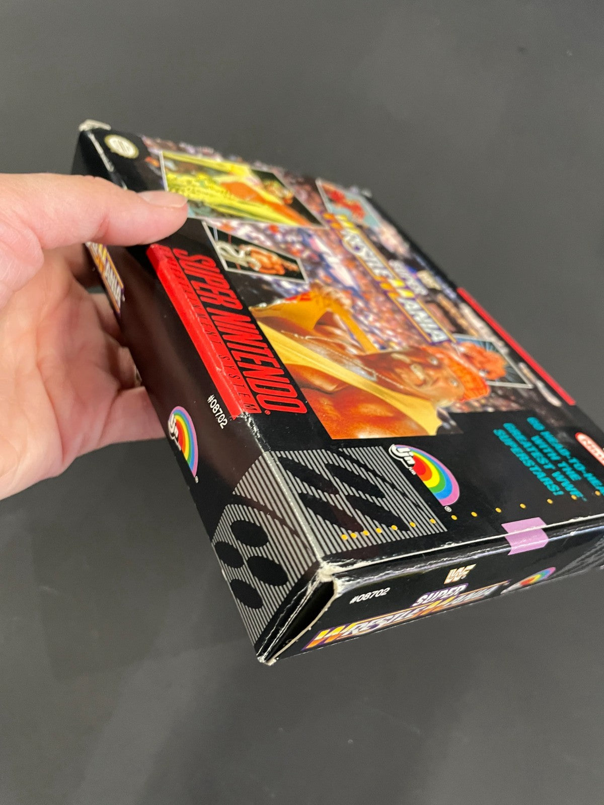 WWF Super Wrestle Mania - SNES - Boxed with Manual + Poster - USA