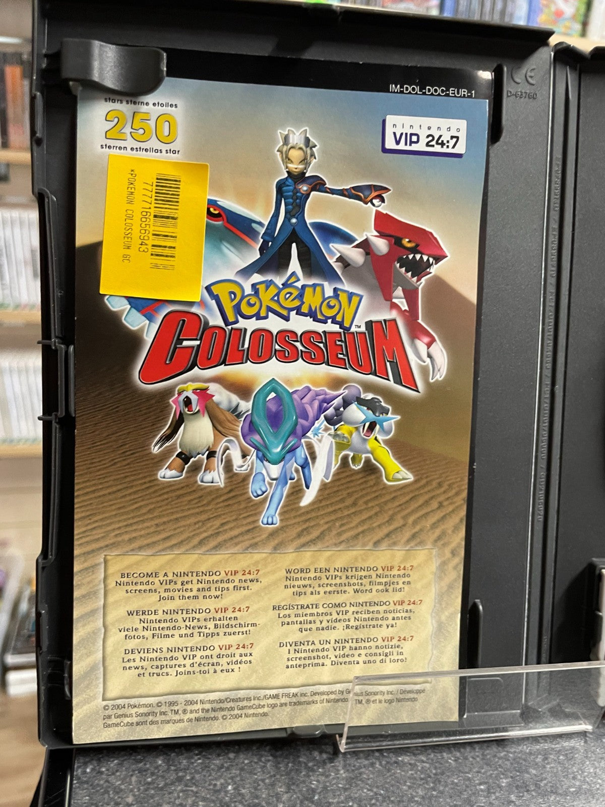 Pokemon Colosseum - Nintendo Gamecube - Boxed with Manual & Memory Card - VGC