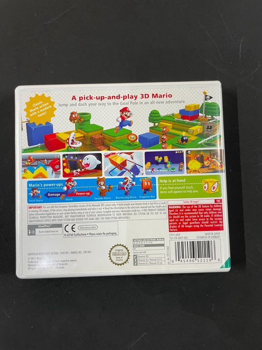 Super Mario 3D Land - Nintendo 3ds - Boxed with Manual