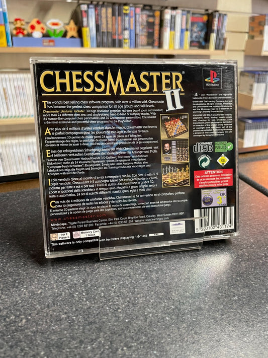 Chess Master 2 - Sony Play station 1 PS1 - Complete with Manual