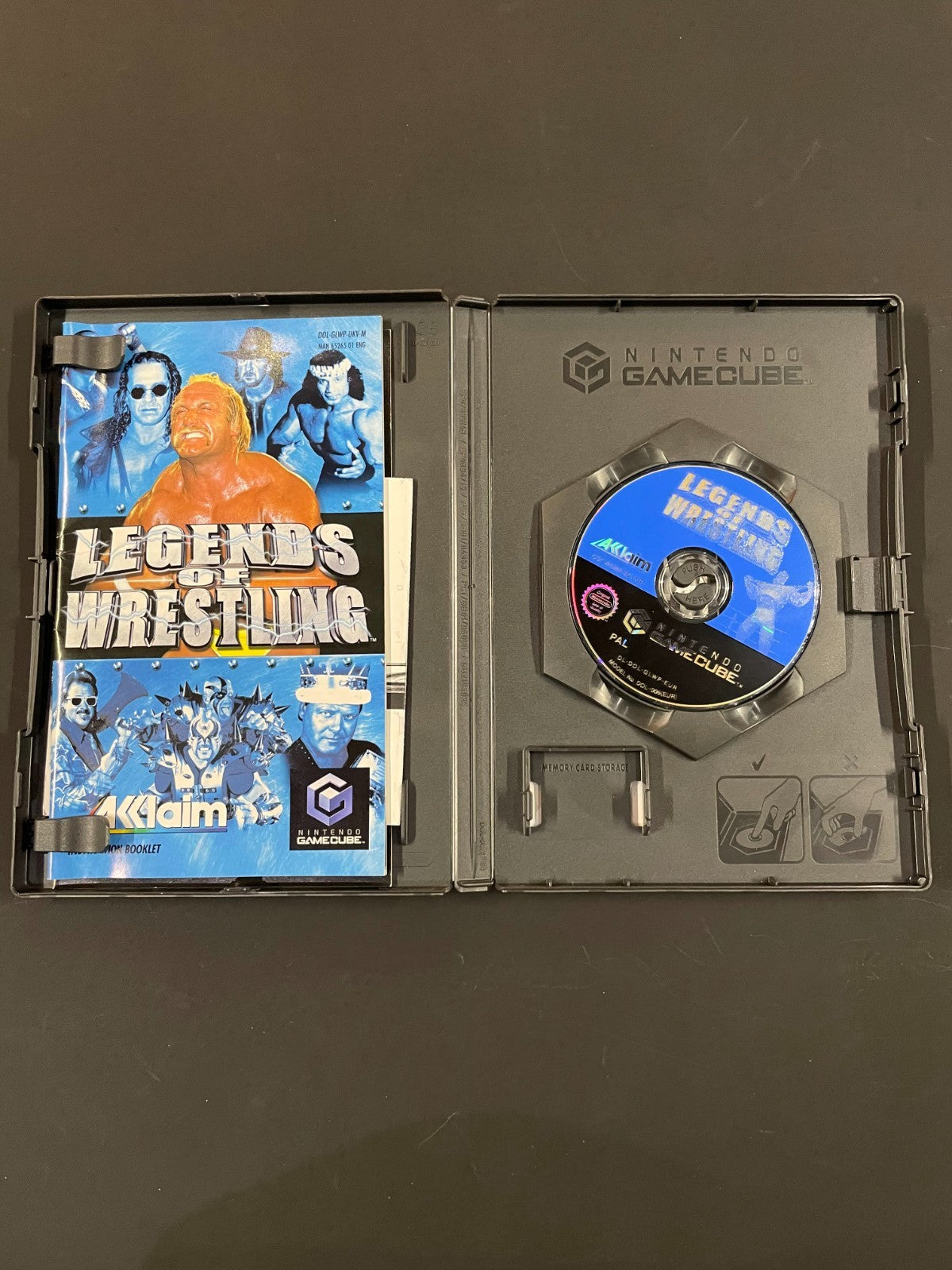 Legends of Wrestling - Nintendo Gamecube - Complete with Manual