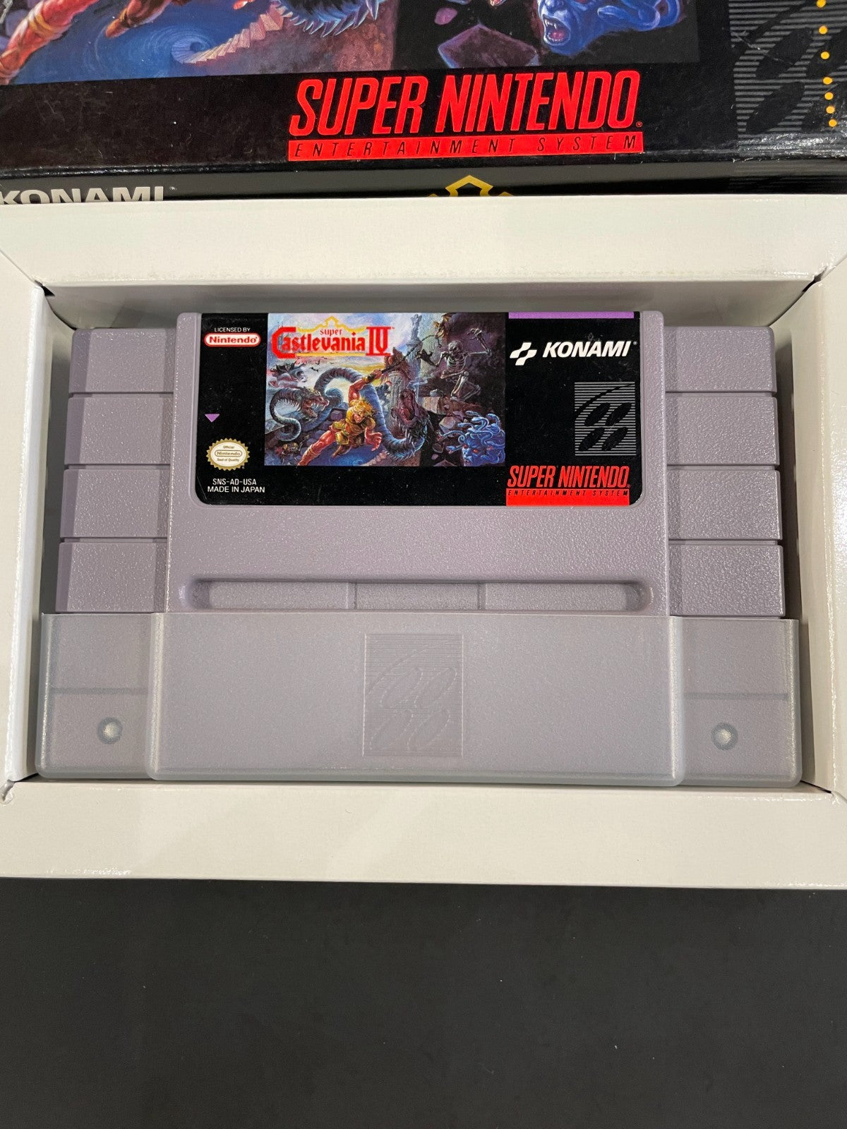 Super Castlevania IV - Nintendo SNES - Boxed & Complete - USA