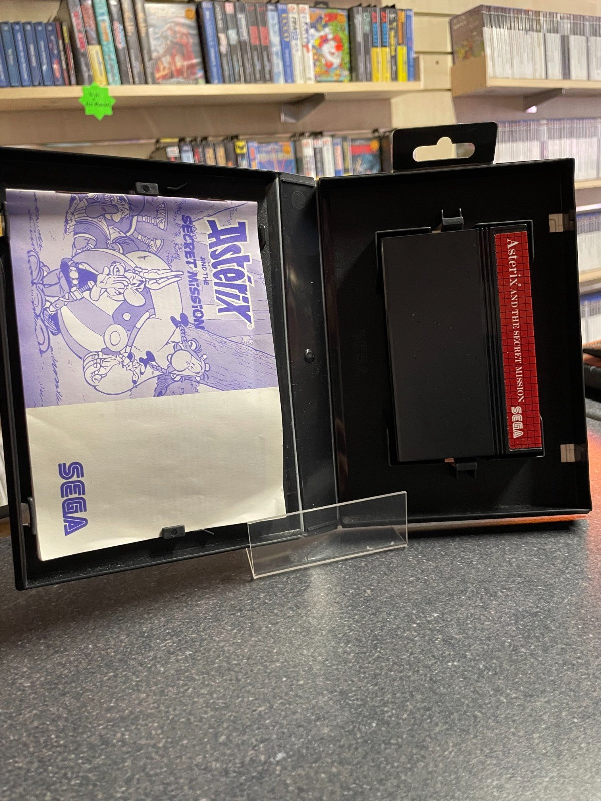 Asterix and the Secret Mission - Sega Master System - Boxed with Manual