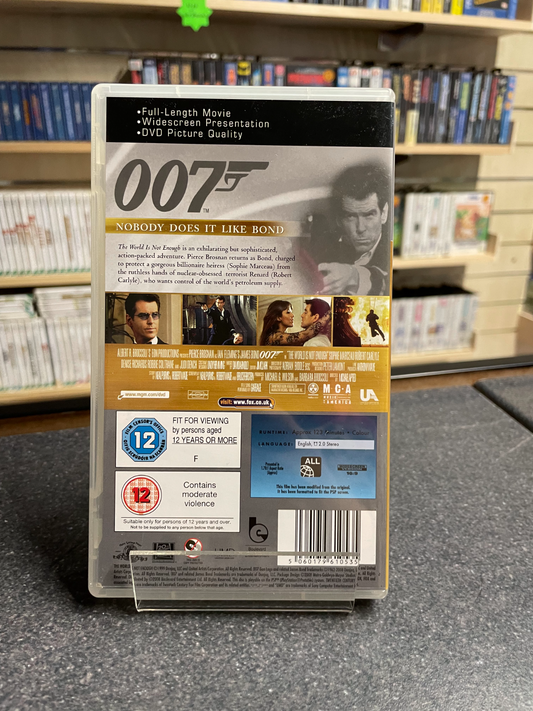 007 The World is not Enough - UMD Video - Sony PSP