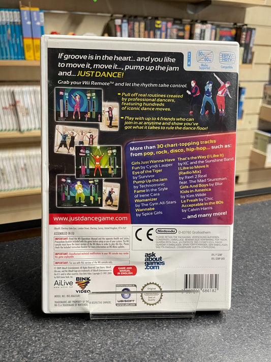 Just Dance - Nintendo Wii - Boxed with Manual