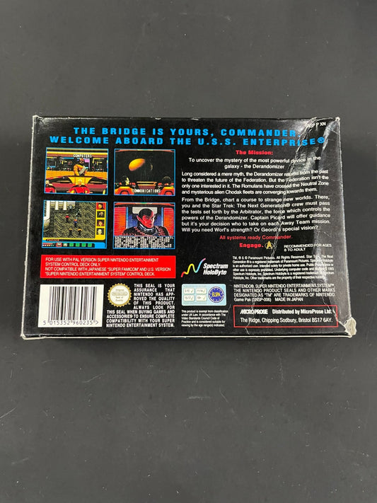 Star Trek The Next Generation - SNES - Boxed with Manual