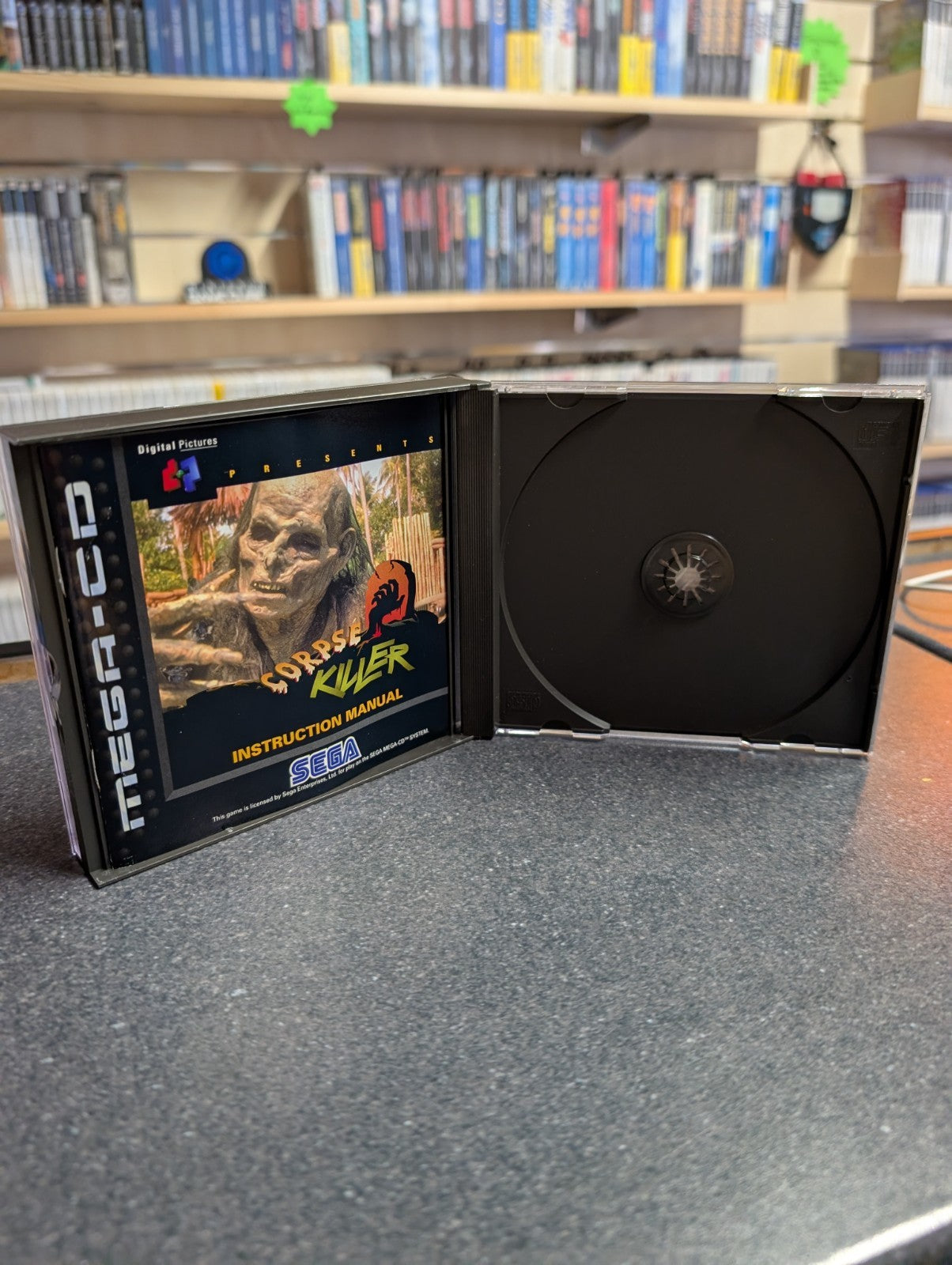 Corpse Killer - Sega Mega CD - Complete - RARE
