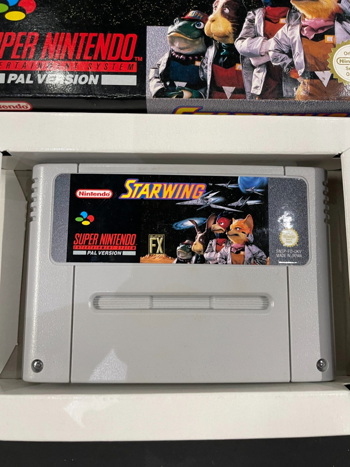 Starwing - Nintendo SNES - Boxed with Manual + Poster