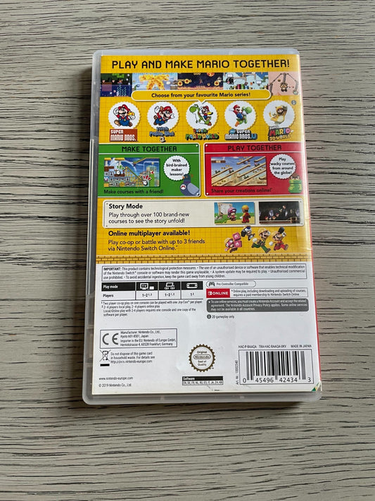 Super Mario Maker 2 - Nintendo Switch - Boxed