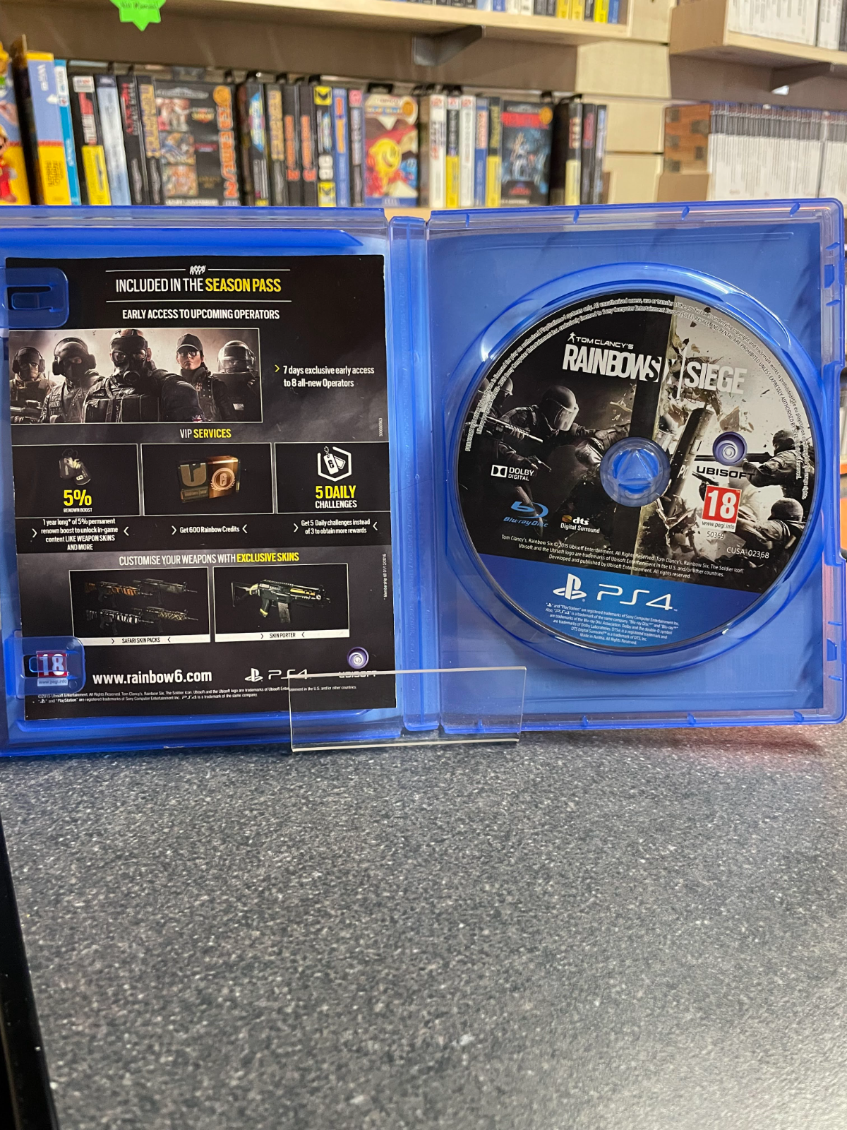 Tom Clancy's Rainbow Six Siege - PlayStation 4 PS4