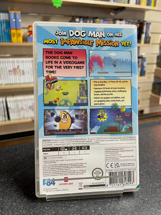Dog Man Mission Inpawsible - Nintendo Switch - Boxed