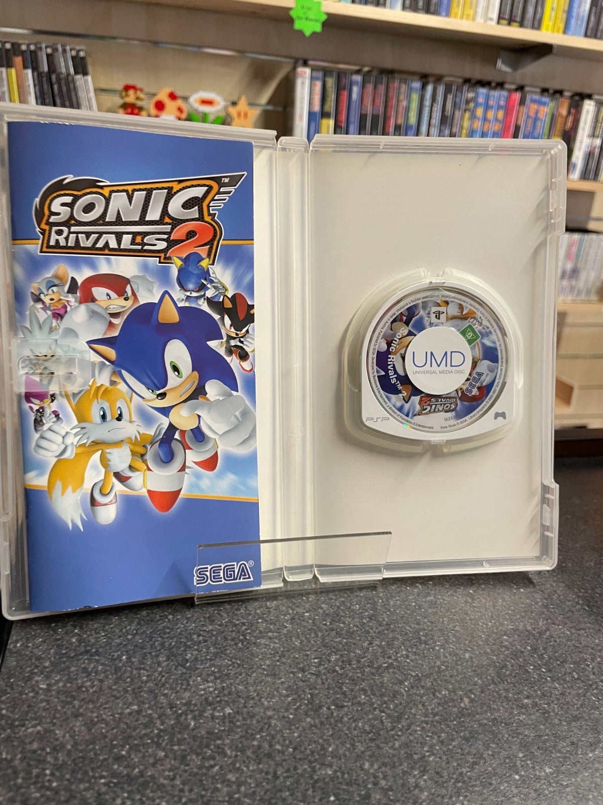 Sonic Rivals 2 - Sony PSP - Boxed with Manual