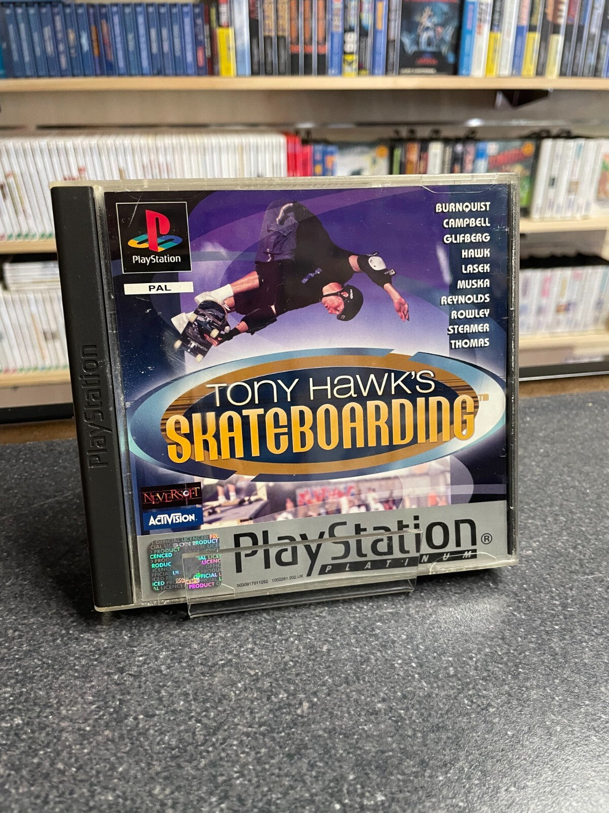 Tony Hawk's Skateboarding - Play station 1 PS1 - Complete with Manual