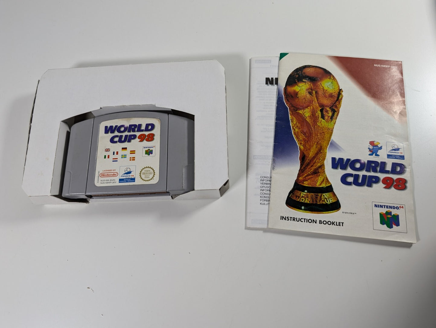 World Cup 98 - Nintendo 64 N64 - Boxed & Complete