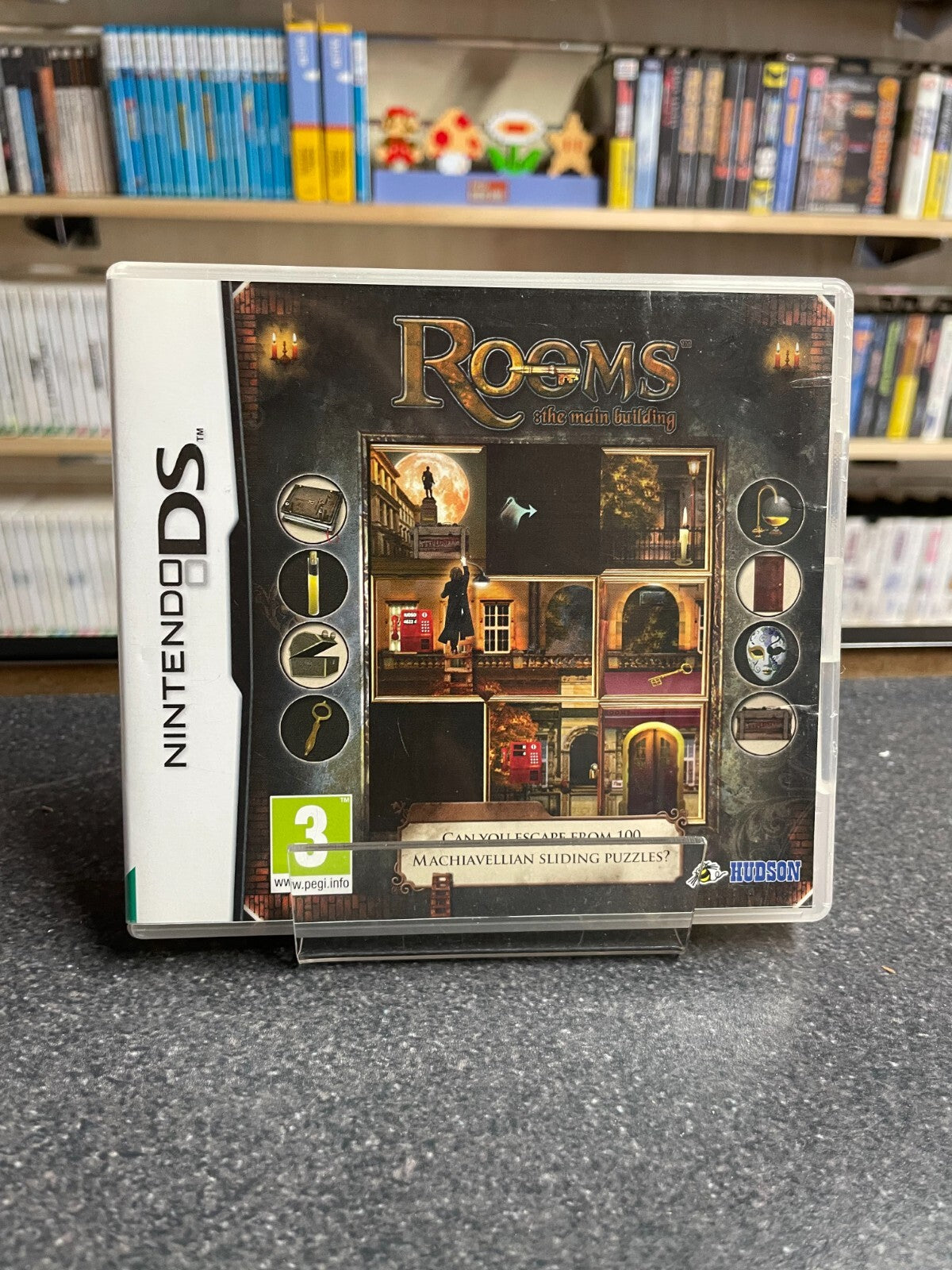 Rooms: The Main Building - Nintendo Ds - Boxed with Manual