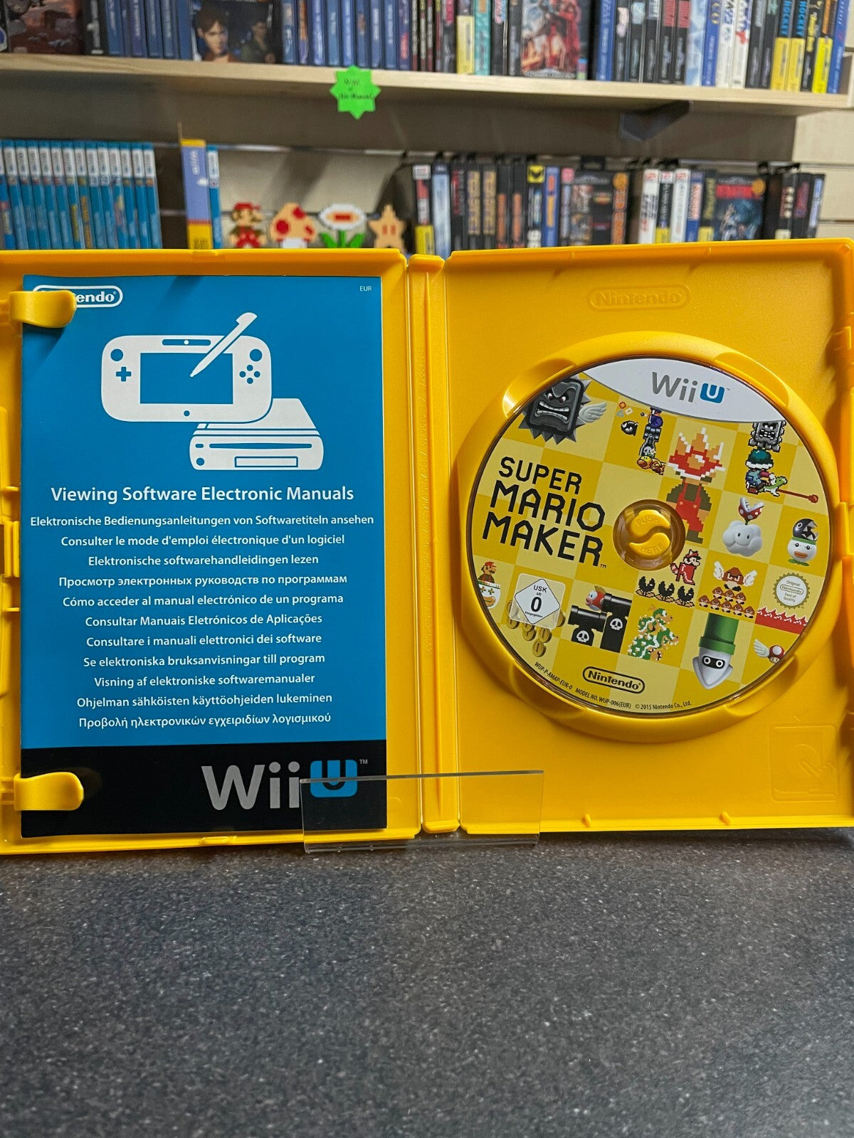 Super Mario Maker - Nintendo Wii U - Special Edition Complete with Manual & Book