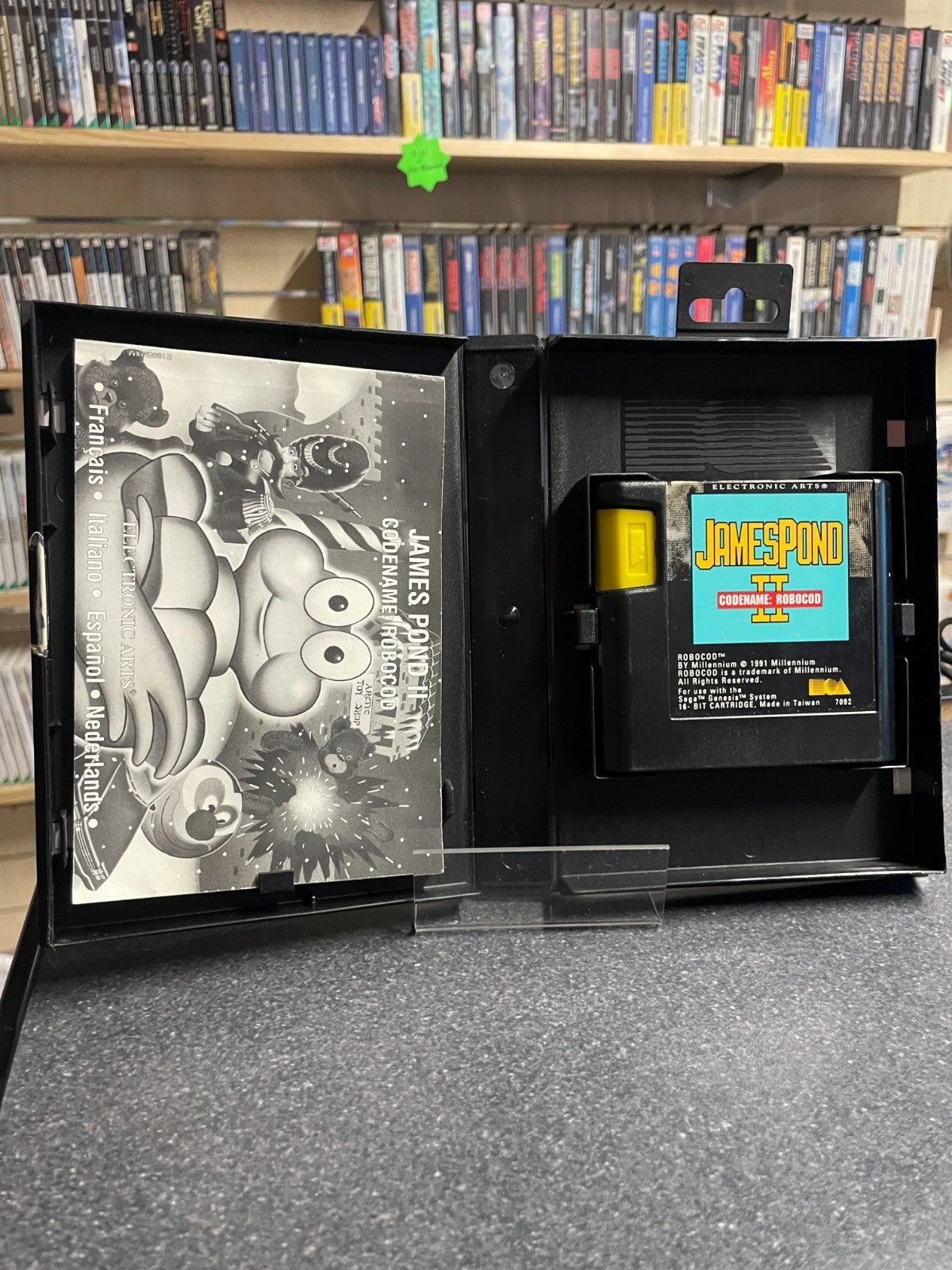 James Pond II 2 Codename: Robocod - Sega Mega Drive - Boxed with Manual