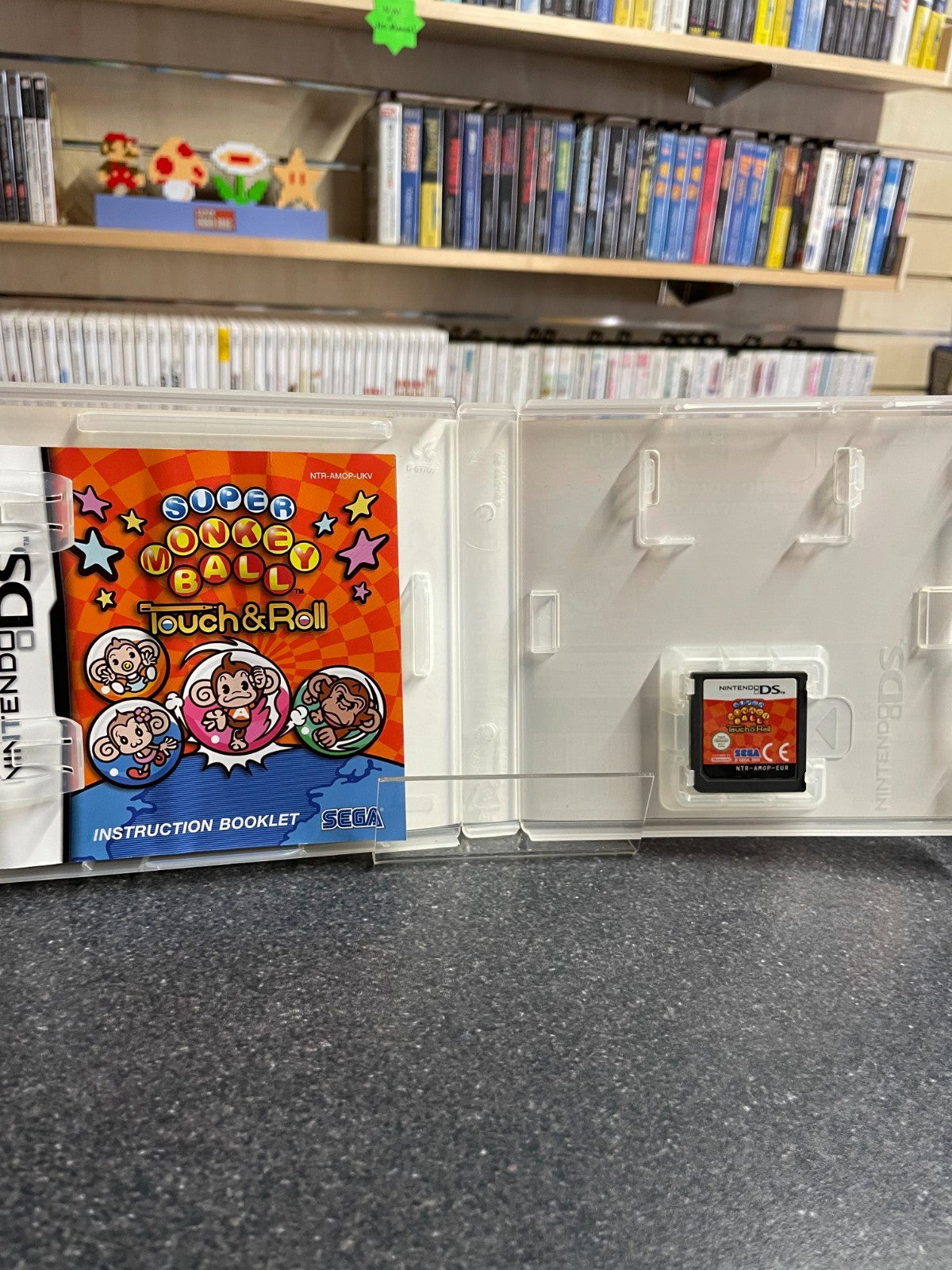 Super Monkey Ball: Touch & Roll - Nintendo Ds - Boxed with Manual