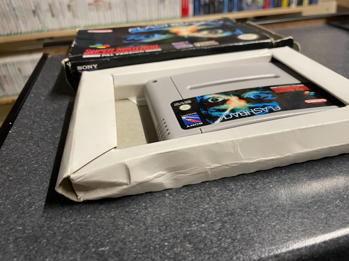 Flashback -Super Nintendo Entertainment System SNES - Boxed No Manual
